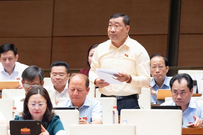 Đại biểu Thạch Phước Bình (đoàn Vĩnh Long). Ảnh: Media Quốc hội.