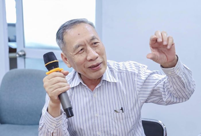  PGS.TS Lưu Đức Hải - Phó Chủ tịch kiêm Tổng thư ký Hội Kinh tế Môi trường Việt Nam. 