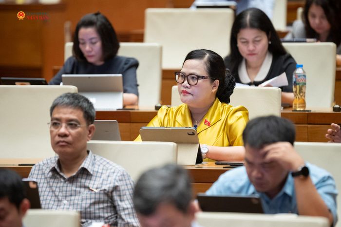 Các đại biểu tham dự phiên họp. Ảnh: Phạm Thắng