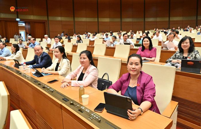 Các đại biểu tham dự phiên họp. Ảnh: Quang Khánh