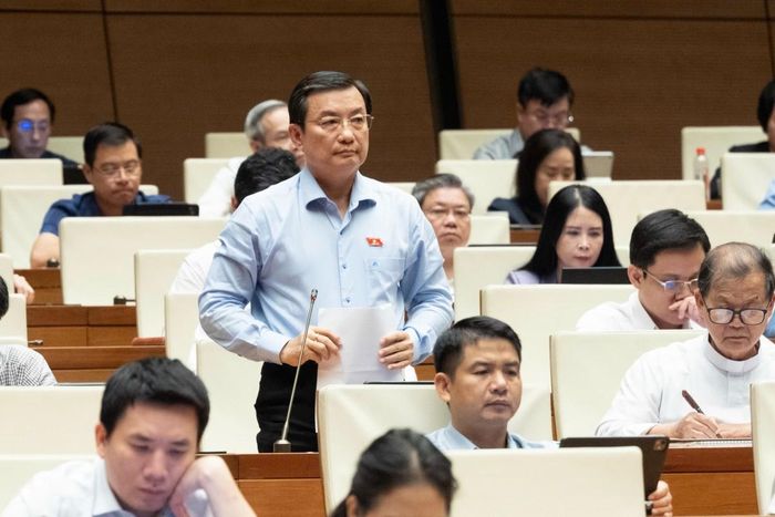Đại biểu Phạm Trọng Nhân - Đoàn ĐBQH TP HCM. Ảnh: Media Quốc hội.