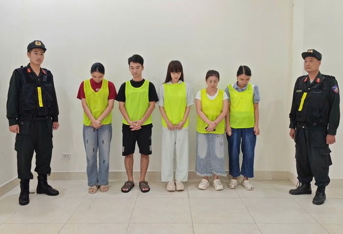 Các đối tượng trong vụ án.