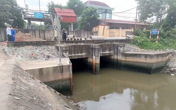 Mực nước tại các sông Hải Phòng được chủ động tiêu hạ.