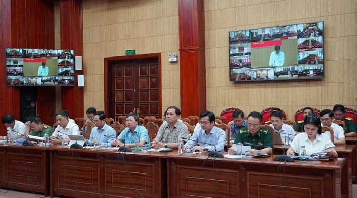 Lãnh đạo các sở, ban, ngành tỉnh Quảng Trị họp bàn phương án đối phó với mưa bão năm 2026.