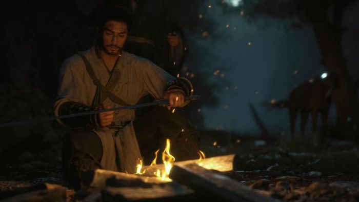 Nhân vật đạo sĩ mặc áo trắng xuất hiện xuyên suốt phần lớn trailer Black Myth: Zhong Kui. Ảnh: Game Science.