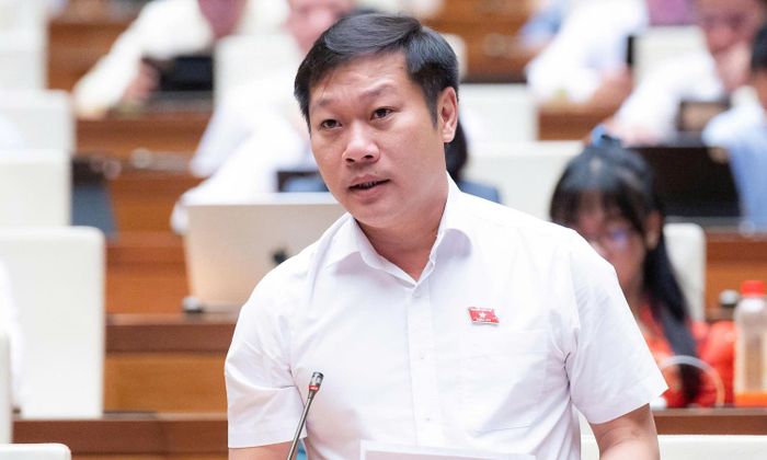 Đại biểu Nguyễn Khánh Vũ. (Ảnh: Media Quốc hội)