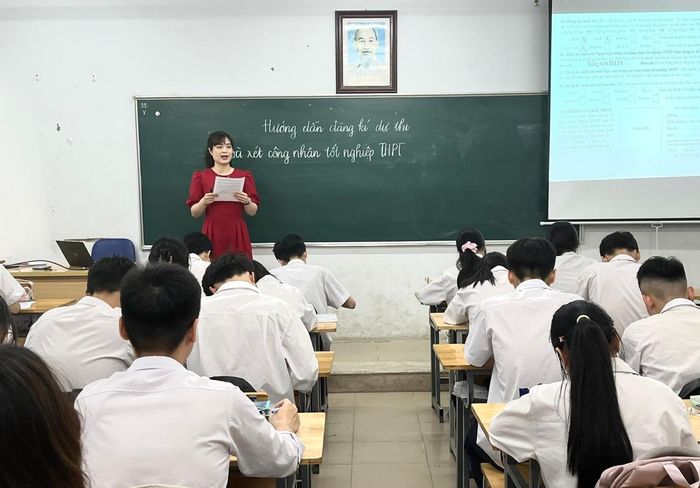 Quy mô học sinh công lập ở Hà Nội tiếp tục tăng. Ảnh: Lê Nguyễn