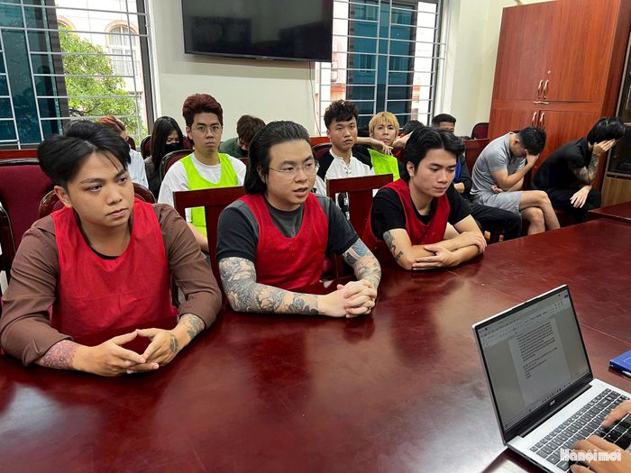 Phạm Tuấn cùng đồng phạm. Ảnh: Đức Tâm