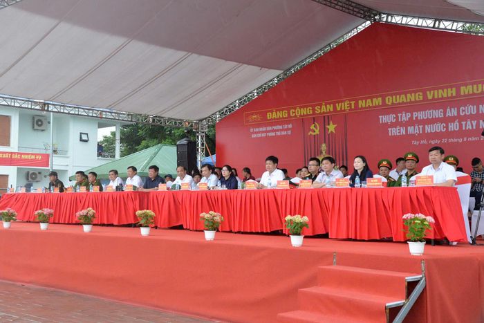 Các đại biểu tham dự chương trình. Ảnh: PV