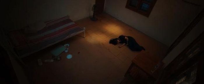 Mai tìm cách trốn thoát khỏi nơi giam giữ. Ảnh VTV