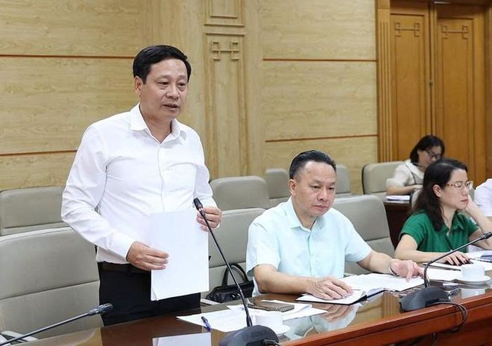 Các đại biểu phát biểu. Ảnh: Trần Minh