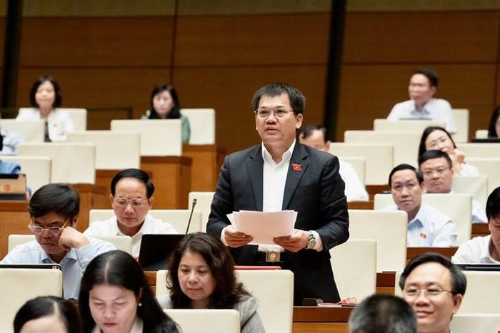 ĐBQH Dương Khắc Mai - Đoàn Lâm Đồng. Ảnh: Media Quốc hội