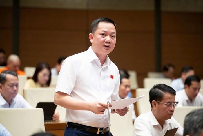 ĐBQH Trịnh Xuân An - Đoàn TP.Đồng Nai. Ảnh: Media Quốc hội