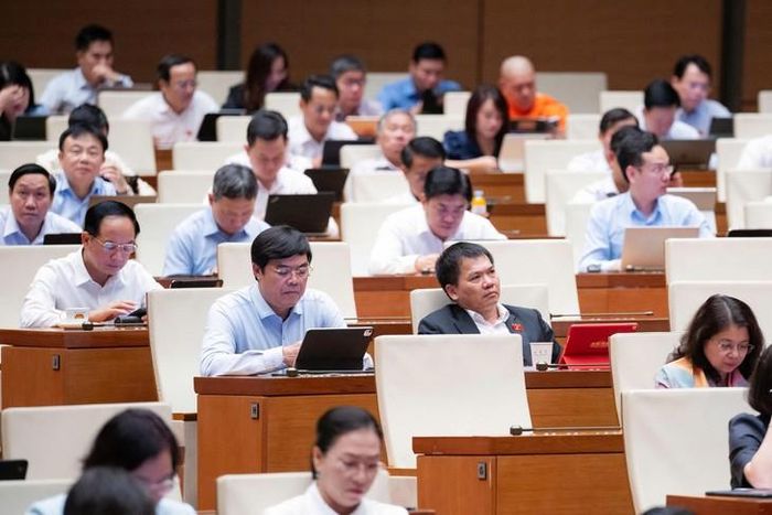 Các đại biểu tham dự Phiên họp. Ảnh: Media Quốc hội