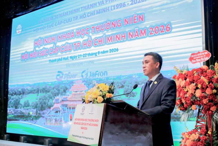 BSCK 2 Phạm Thanh Việt – Giám đốc Bệnh viện Chợ Rẫy phát biểu. Ảnh: BVCR