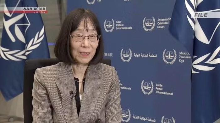 Chủ tịch Tòa án Hình sự Quốc tế (ICC) Akane Tomoko