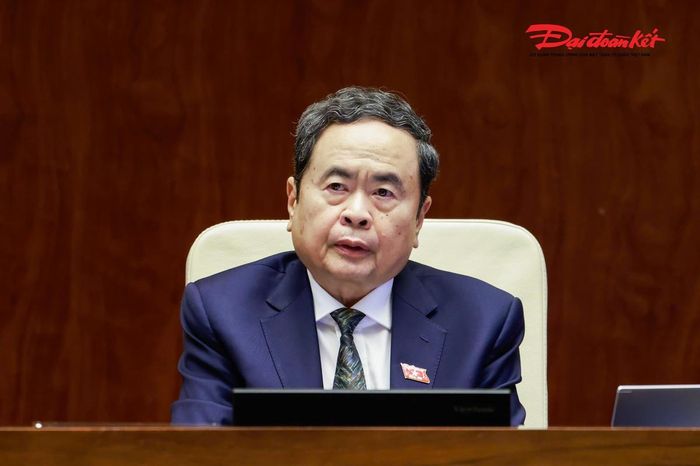 Chủ tịch Quốc hội Trần Thanh Mẫn chủ trì phiên họp