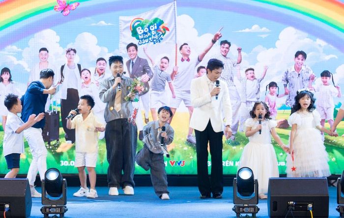  Các cặp bố con tham gia show thực tế năm nay. Ảnh: NSX.