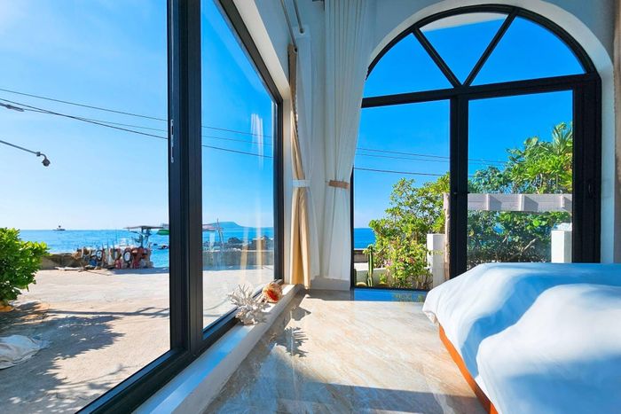  Homestay của Sâm nằm tại đảo Bé. Ảnh: Đặng Văn Sâm. 