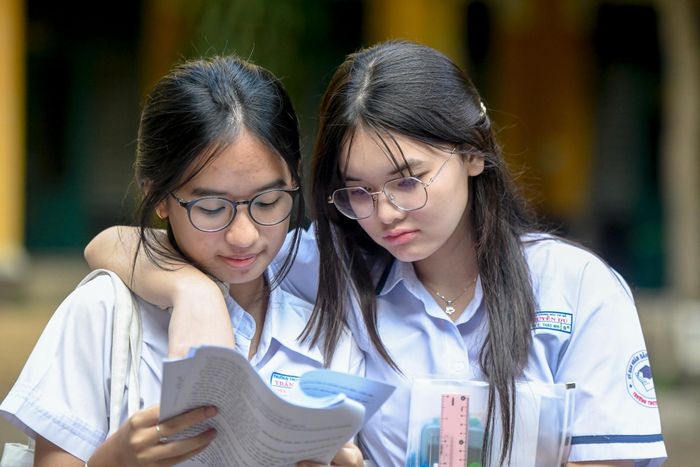 Học sinh tại TP.HCM. Ảnh: Duy Hiệu.
