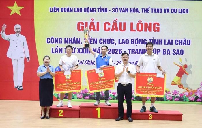 Kết thúc giải, Ban Tổ chức trao 14 giải Nhất, 14 giải Nhì và 23 giải Ba cho các vận động viên, đôi vận động viên có thành tích cao
