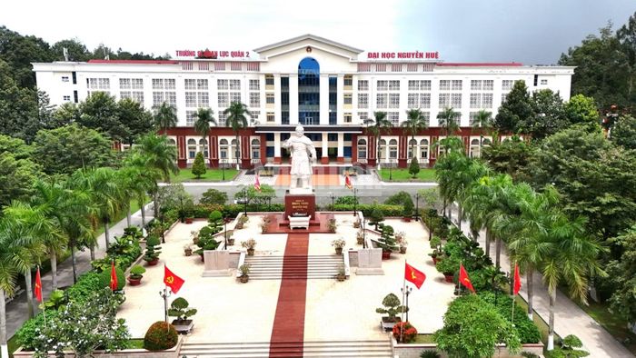 Trường Sĩ quan Lục quân 2 (Đại học Nguyễn Huệ) đóng quân tại thành phố Đồng Nai. (Ảnh: THIÊN VƯƠNG)