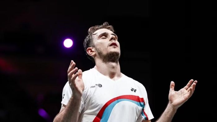Tay vợt Alex Lanier trở thành tay vợt Pháp đầu tiên vô địch thế giới ở nội dung đơn. (Ảnh: BWF)