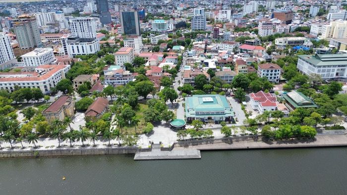 Vị trí khu đất ở đường Lê Lợi được đấu giá.