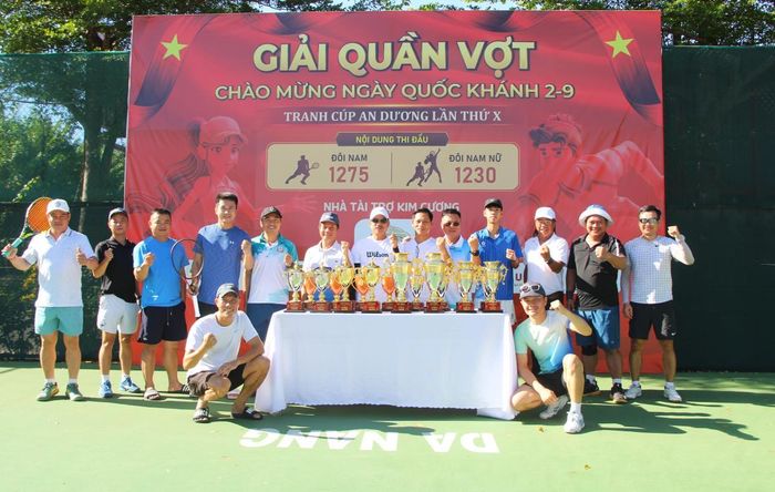Giải quần vợt tranh cúp An Dương lần thứ X với thông điệp Kết nối đam mê – Lan tỏa giá trị – Thắp lửa chiến thắng