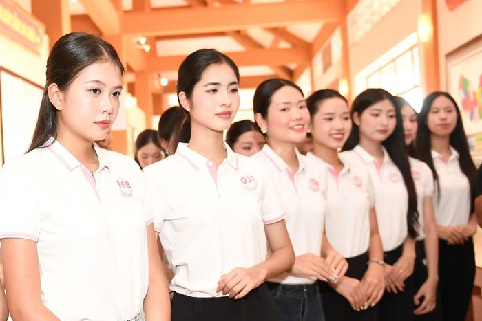Tại các không gian trưng bày, thí sinh được giới thiệu về lịch sử hình thành, phát triển của Lai Châu cũng như đời sống văn hóa cộng đồng các dân tộc trên địa bàn.