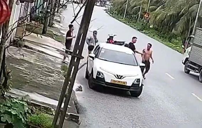 Hiện trường vụ việc.