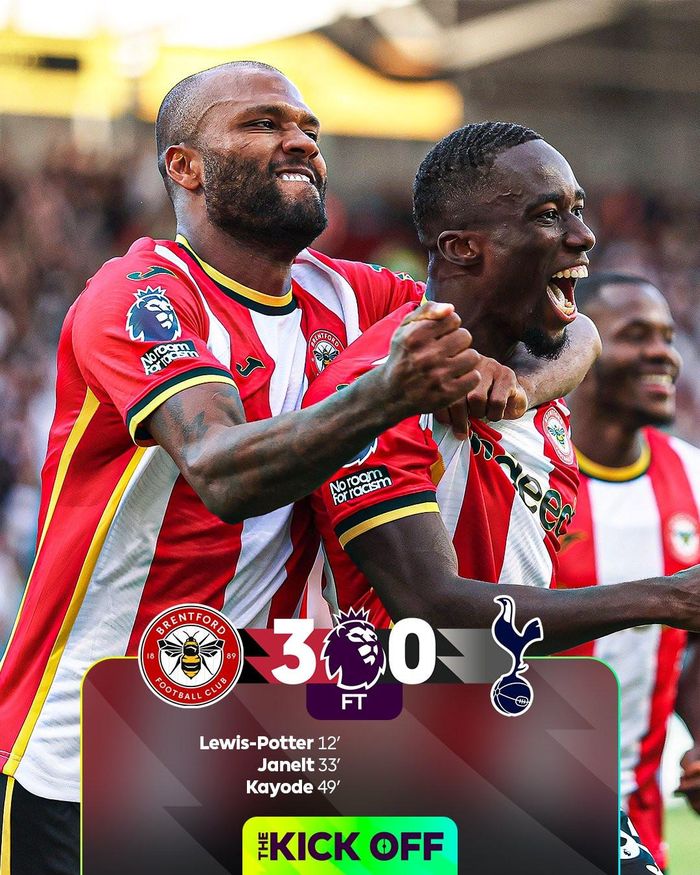 Chiến thắng xứng đáng dành cho Brentford