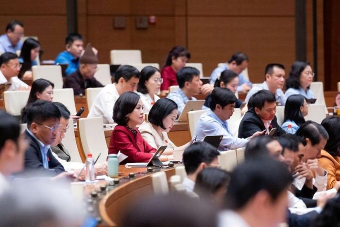  Các đại biểu tham dự Phiên họp (Ảnh: CTTĐT Quốc hội).