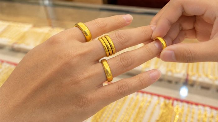Giá vàng nhẫn có sự phân hoá giữa các thương hiệu vàng. Ảnh minh hoạ: Ảnh: H.Y