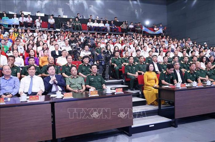 Các đại biểu tham dự chương trình. Ảnh: An Đăng/TTXVN