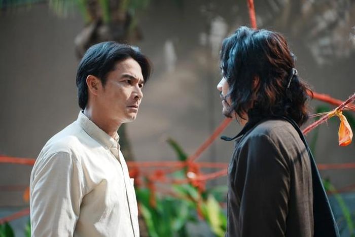 Sự kết hợp giữa Quang Tuấn và Quách Ngọc Ngoan sau Thiên đường máu khiến khán giả tò mò. Ảnh: NSX.