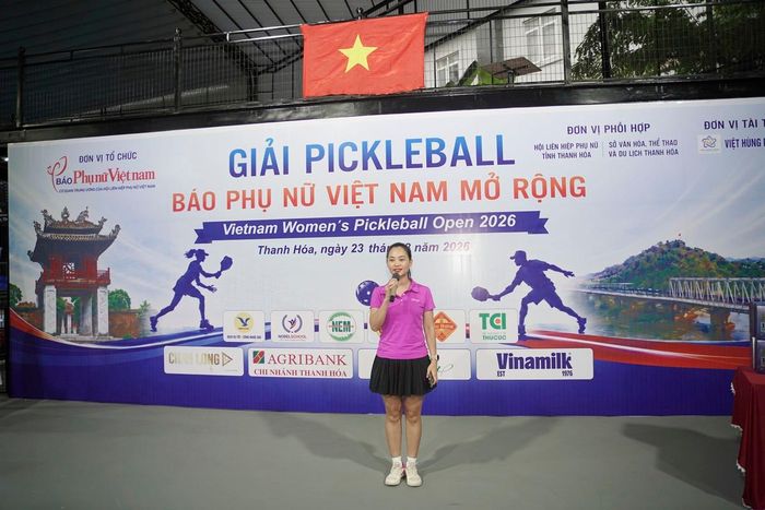 Đại diện các vận động viên thực hiện lời tuyên thệ, thể hiện quyết tâm thi đấu trung thực, tôn trọng đối thủ, tôn trọng trọng tài, tuân thủ điều lệ và hết mình vì một giải đấu văn minh, đoàn kết.