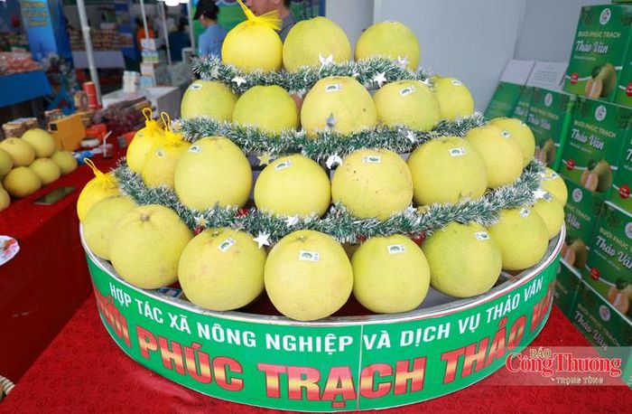Không kém phần sôi động, các đặc sản trứ danh của chủ nhà Hà Tĩnh như trầm hương, bưởi Phúc Trạch, kẹo cu đơ cũng liên tục được du khách quan tâm và chốt đơn ngay tại quầy.