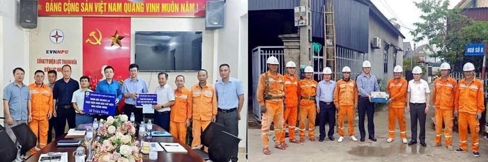 Ban Giám đốc, Ban Thường vụ Công đoàn thường xuyên tổ chức thăm hỏi, động viên đơn vị và lực lượng cán bộ, công nhân viên làm việc ngoài hiện trường.