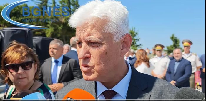 Bộ trưởng Quốc phòng Bulgaria Dimitar Stoyanov. Ảnh chụp: Bgness.