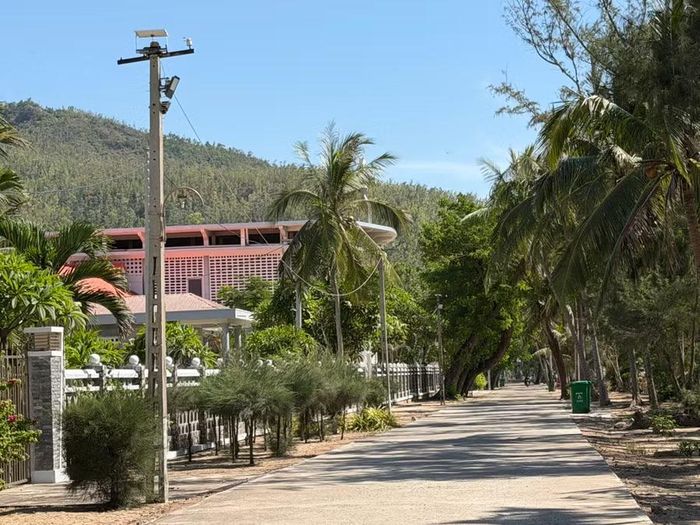 Một góc yên bình của làng phong Quy Hòa. Ảnh: Phương Vi