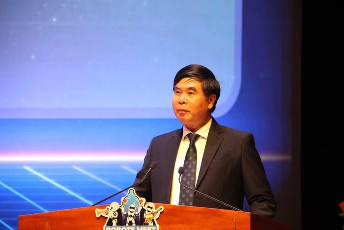  Phó Chủ tịch UBND tỉnh Lâm Hải Giang phát biểu tại lễ bế mạc cuộc thi. Ảnh: T.L 