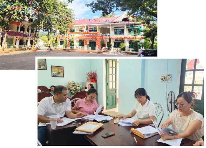  Cán bộ, giáo viên Trường Tiểu học Xuân Giao, xã Gia Phú luôn sẵn sàng nhận nhiệm vụ khi được Đảng ủy, UBND xã phân công. 