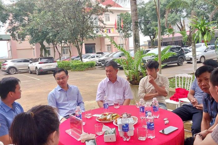 Đảng ủy, UBND xã Nhân Cơ duy trì cà phê sáng mỗi tuần/lần với người dân, doanh nghiệp, hộ sản xuất, kinh doanh