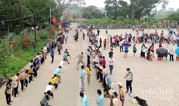 Các hoạt động tại Đại hội TDTT xã Minh Hòa lần thứ I.