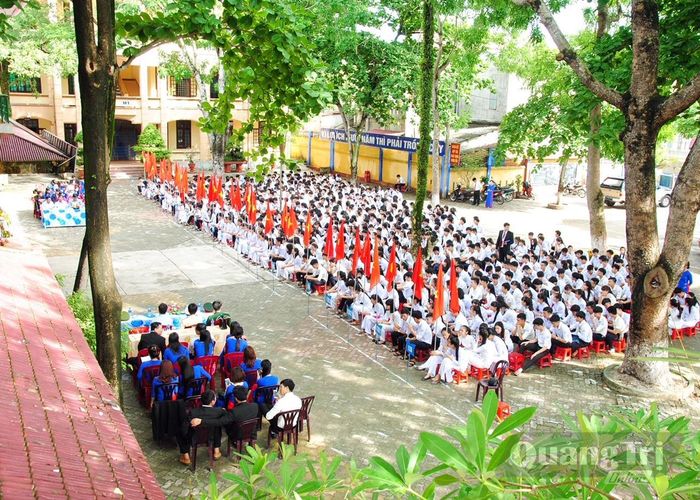 Lễ tổng kết năm học 2015-2016 của nhà trường.