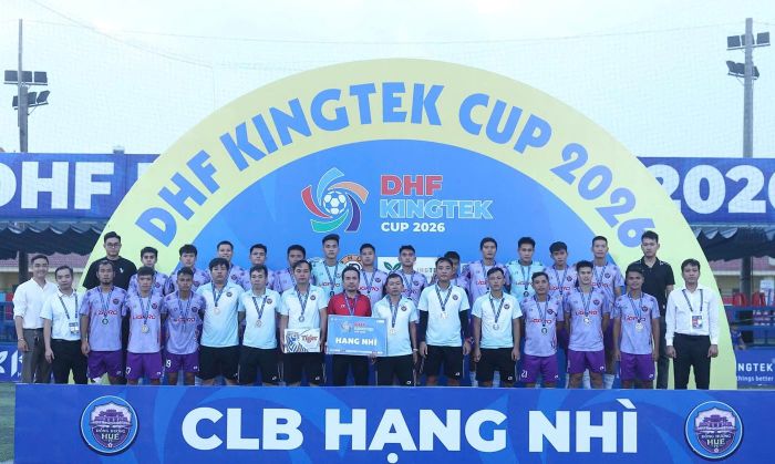 Đồng hương Huế FC giành ngôi Á quân ở lần đầu tham dự Giải bóng đá đồng hương toàn quốc. 