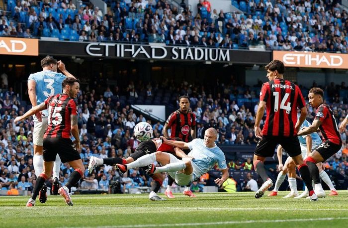 Man City có trận đấu đầy khó khăn trước Bournemouth. 