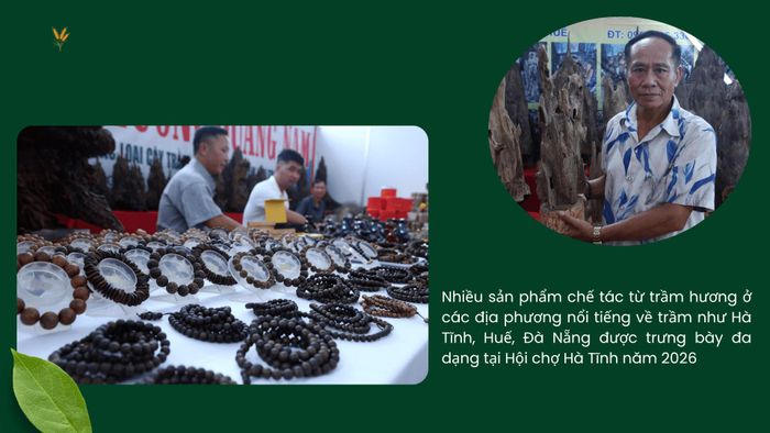 Các sản phẩm được chế tác từ trầm hương