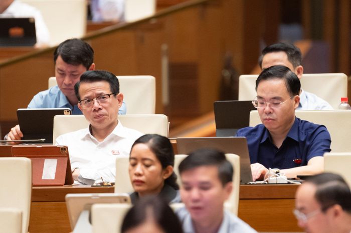 Các đại biểu dự phiên họp. Ảnh: Phạm Thắng